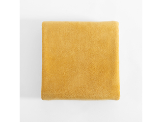 Ręcznik do rąk szybkoschnący  musztardowy AMY 30x30 cm
