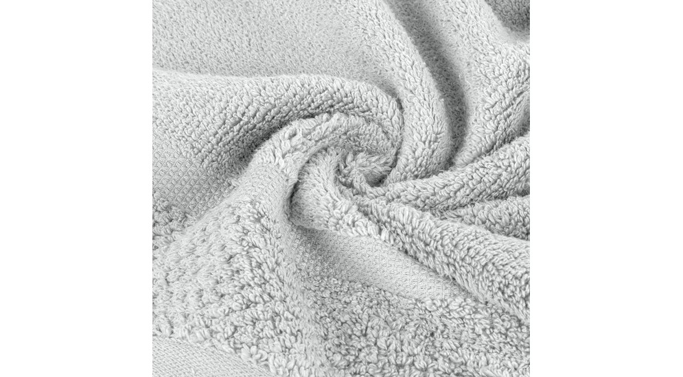 Ręcznik bawełniany srebrny VILIA 50x90 cm