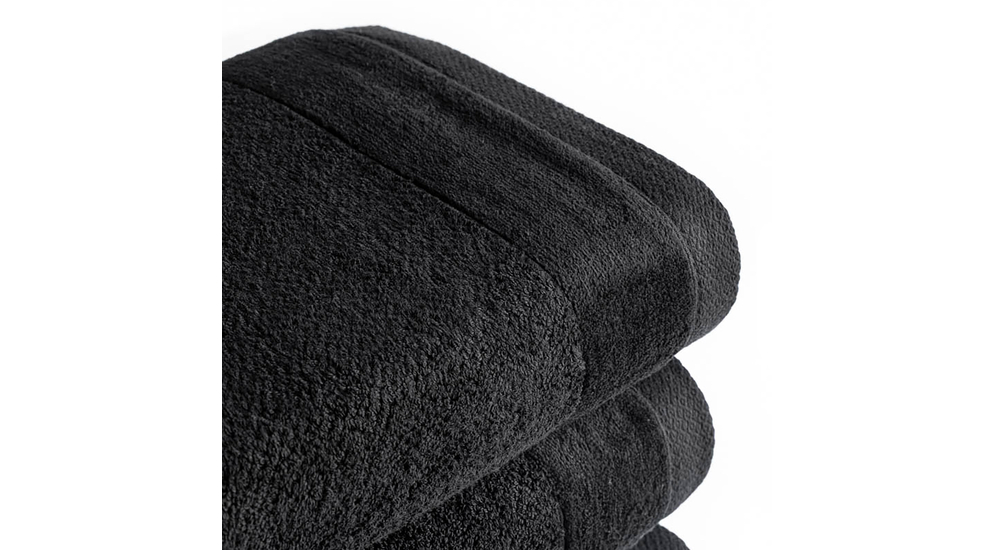 Ręcznik VITO czarny 30x50 cm