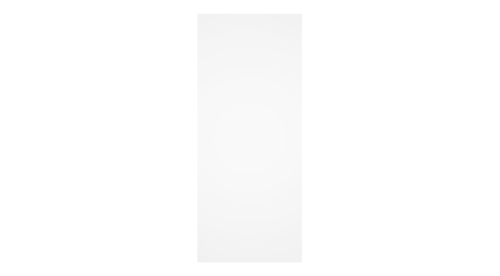 Formatka stojąca SOLA 58x137,8 biały polarny połysk