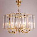 Lampa wisząca glamour złota PARIS 60 cm