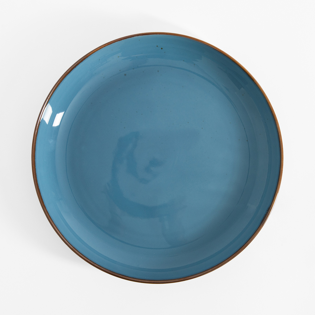 Talerz obiadowy RUSTIC BLUE 27 cm