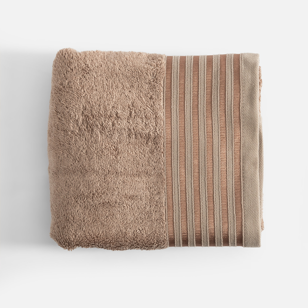 Ręcznik bawełniany z ozdobną bordiurą