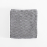 Ręcznik bawełniany jasnoszary BOVI 50x90 cm