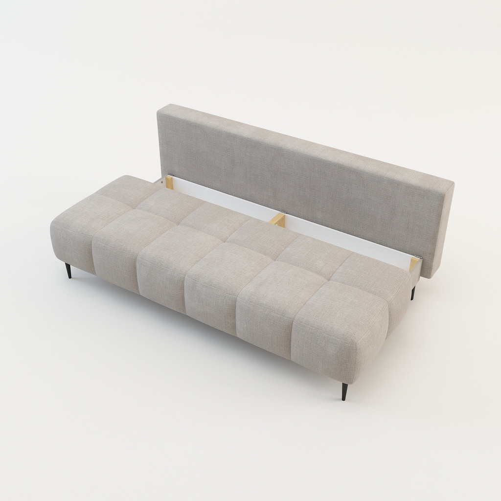 Sofa 3-osobowa beżowa VENEZIA