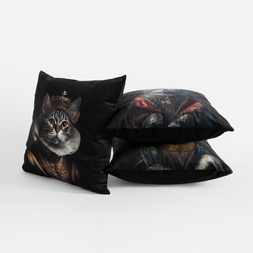 Poduszki z grafikami kotów