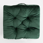 Siedzisko ciemnozielone EMERALD 50x50x8 cm