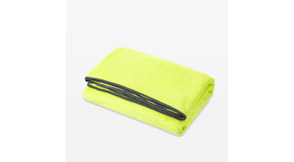 Limonkowy ręcznik szybkoschnący