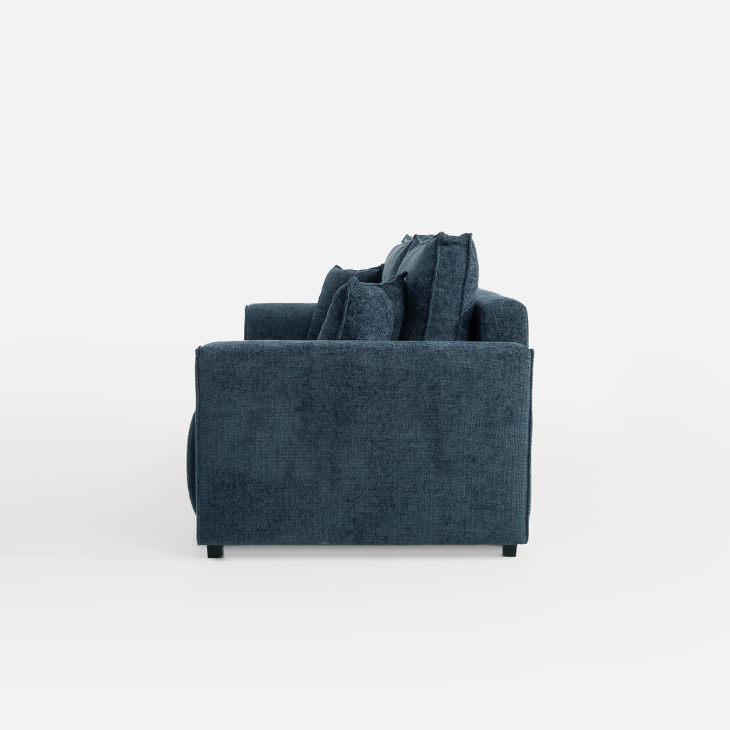 Sofa 3-osobowa granatowa ALICANTE