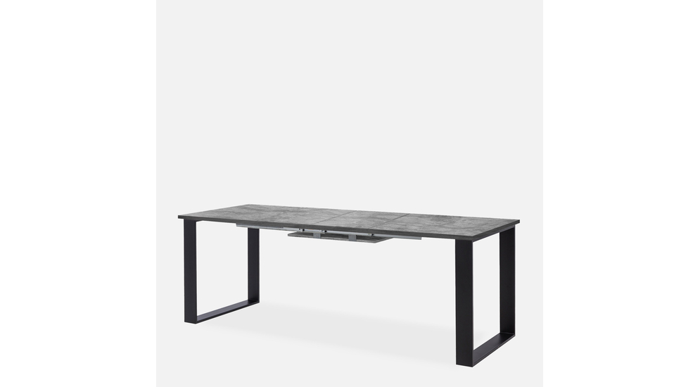 Stół rozkładany CORA ciemny beton