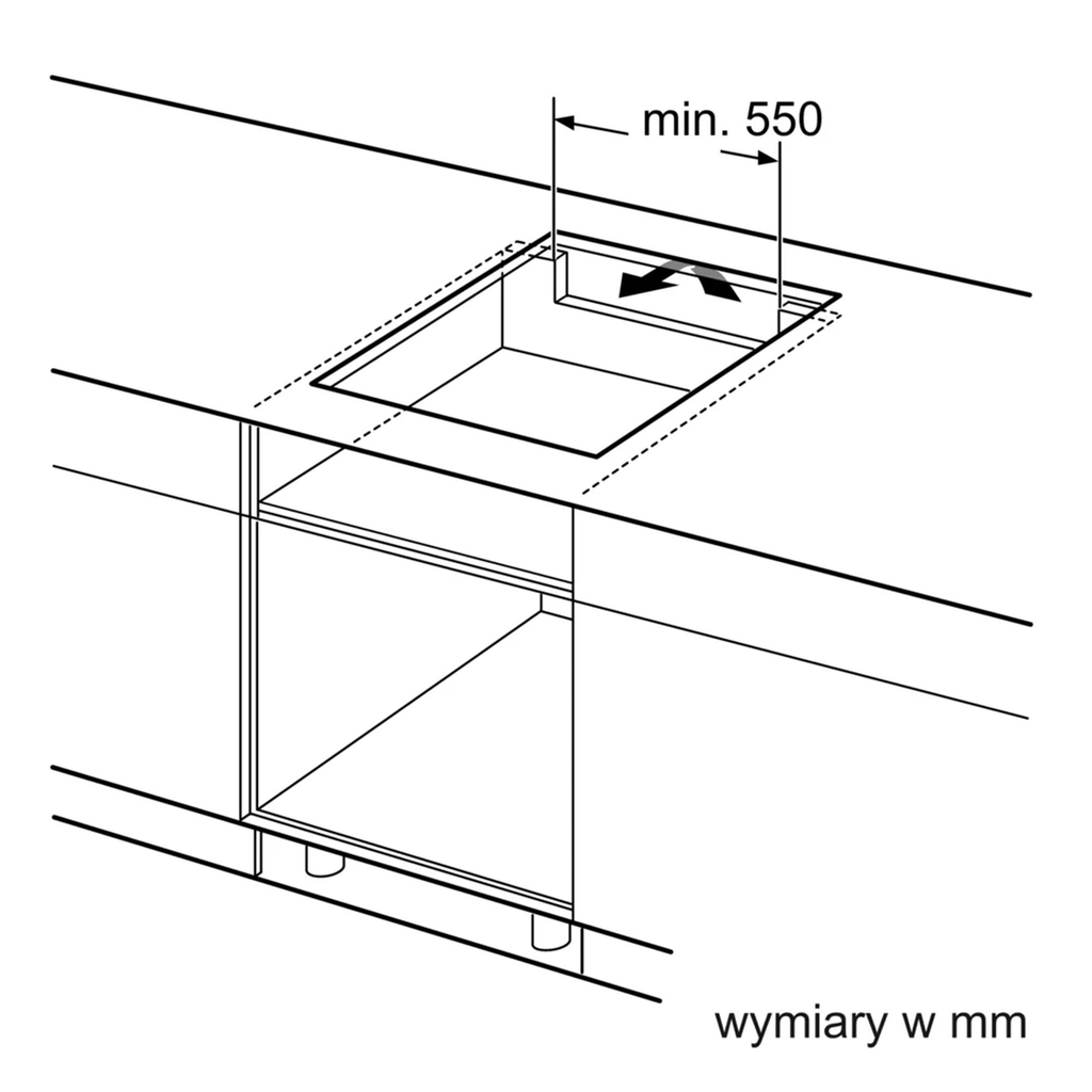 Płyta indukcyjna BOSCH seria 6 PIF631HB1E