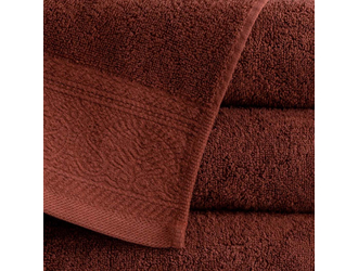 Ręcznik bawełniany terakota MASSIMO 70x140cm