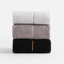 Ręcznik bawełniany jasnoszary GOLD NEW 50x90 cm
