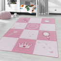 Dywan różowy dla małej księżniczki PLAY 160x230 cm
