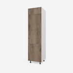 Słupek pod lodówkę wysoki BASIC PLUS BP/D60SL-220 dark rockfort hickory