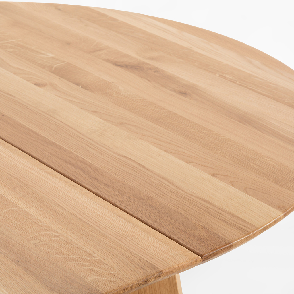 Stół rozkładany dębowy JALEN 110-147 cm 