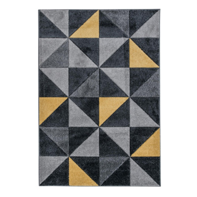 

Salony Agata Dywan TRIANGLE ŻÓŁTY/SZARY 160x230 cm