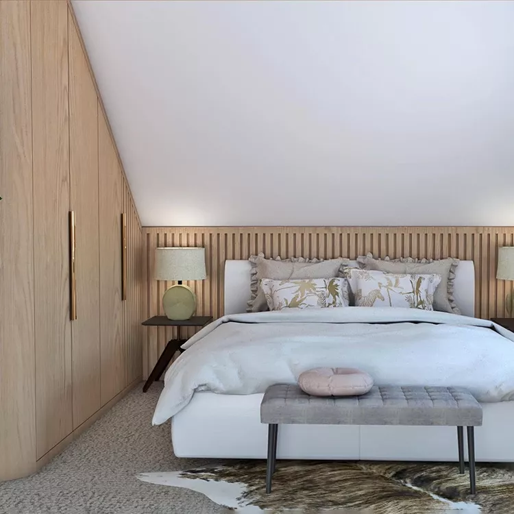 Mała sypialnia ze skosem – jak ją zaaranżować, by była funkcjonalna i przytulna? 