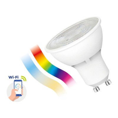 

Salony Agata Żarówka LED GU10 5W WI-FI RGBW SPECTRUM SMART