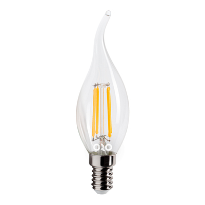 

Salony Agata Żarówka LED E14 6W ORO-E14-C35-FL-CLARO-FLAMI-6W-WW barwa ciepła