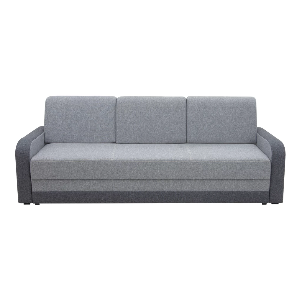 Sofa rozkładana szara VILA NEW