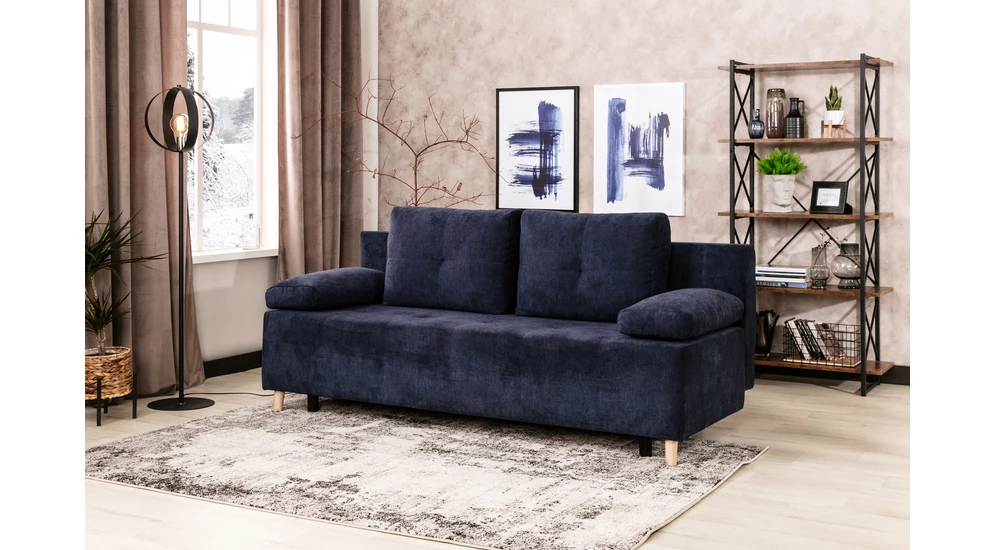 Sofa ciemnoniebieska LAVAL