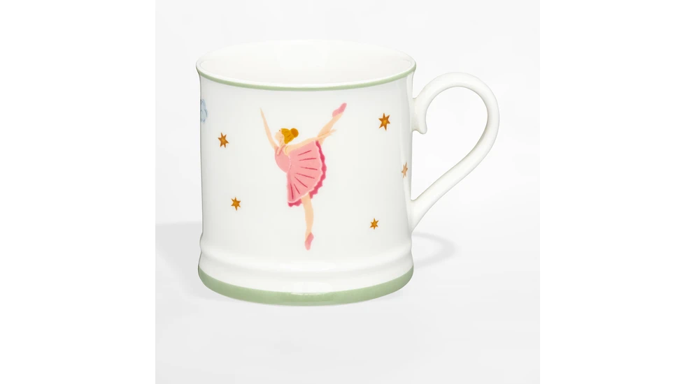 Kubek porcelanowy BALLET baletnica 380 ml