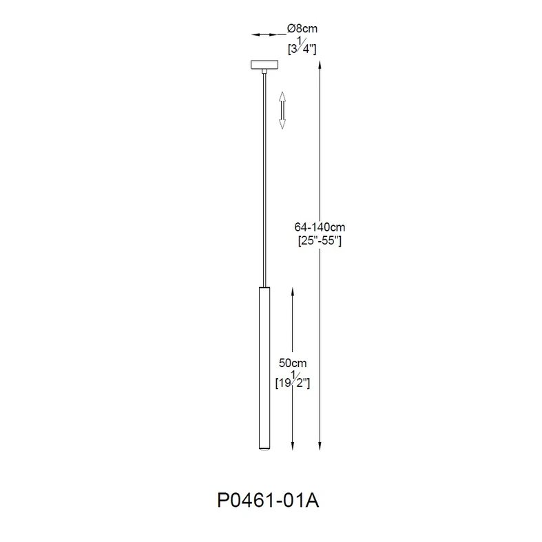 Lampa wisząca LOYA P0461-01A-L7L7