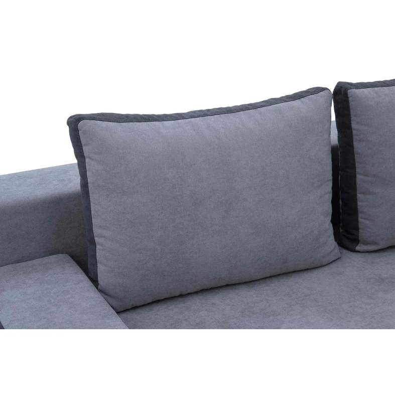 Sofa 3-osobowa DL szara RIMINI