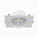 Reflektor spot podtynkowy kwadratowy biały ORO ZUMA LED S 5W CCT-W