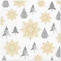 Serwetki bożonarodzeniowe CHRISTMAS PATTERN 20 szt.