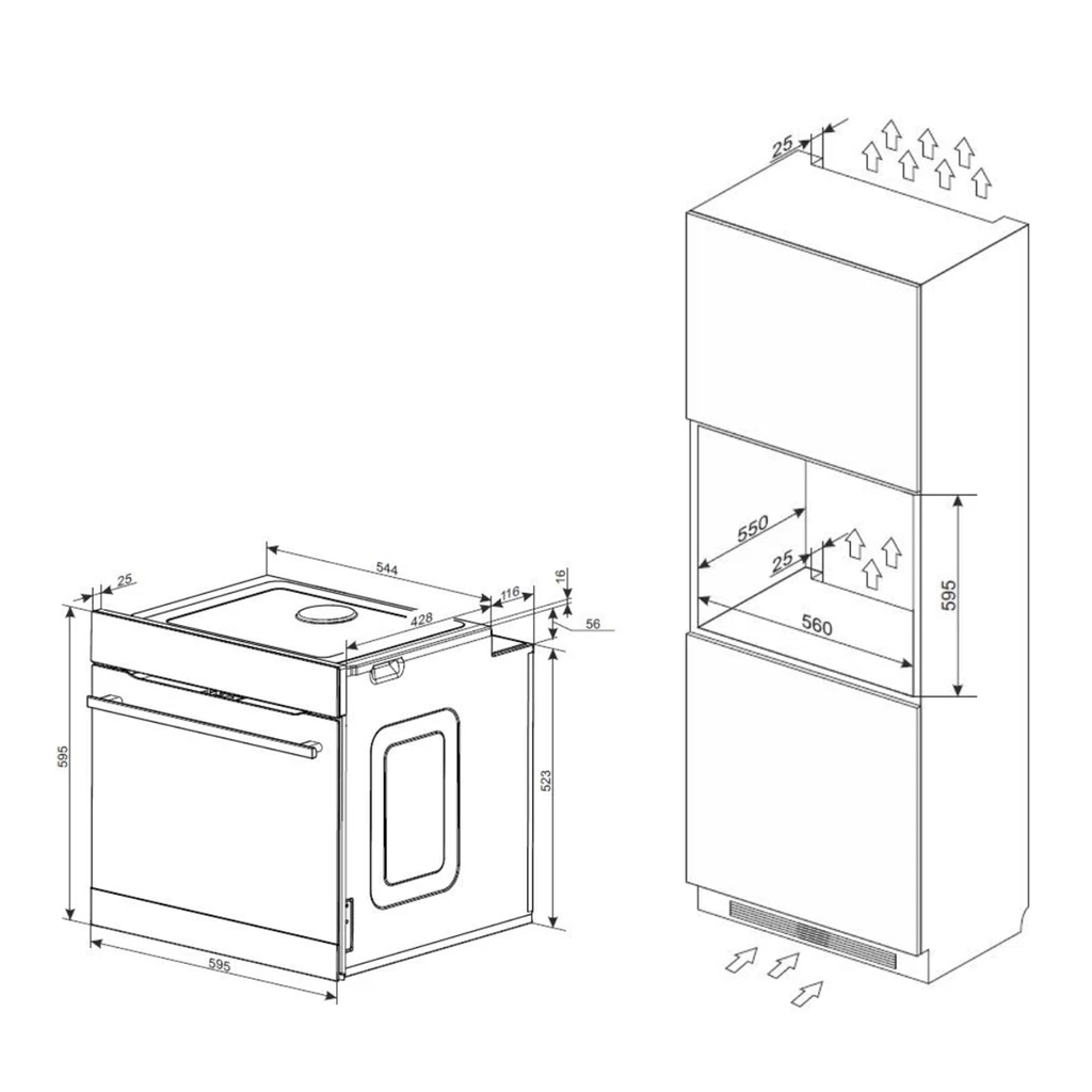 Piekarnik AMICA ED57545V STUDIO STEAM