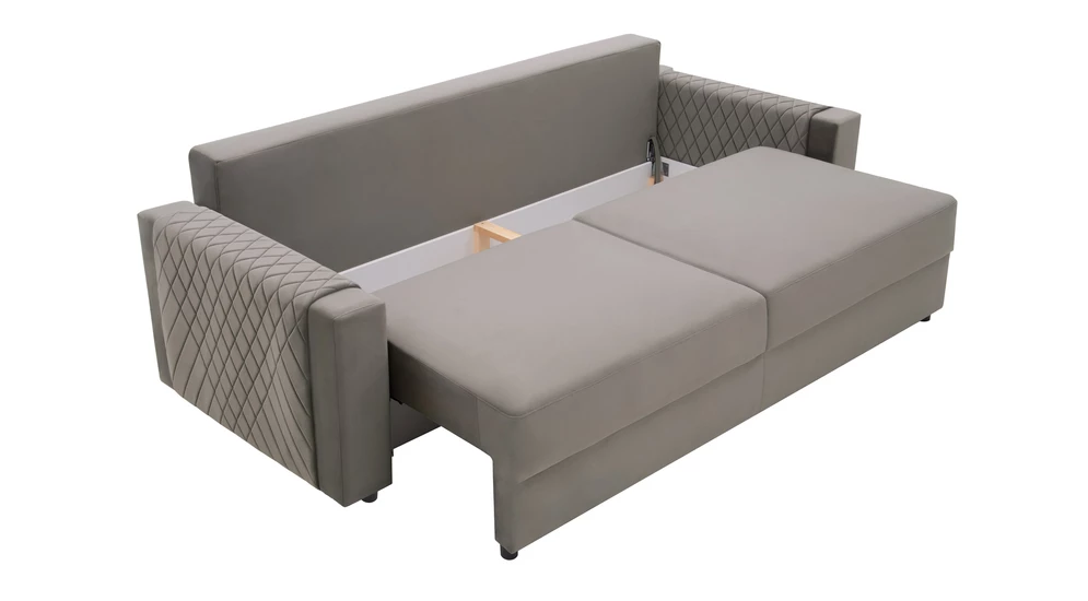 Sofa rozkładana taupe DIANA