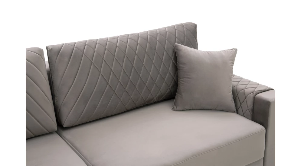 Sofa rozkładana taupe DIANA