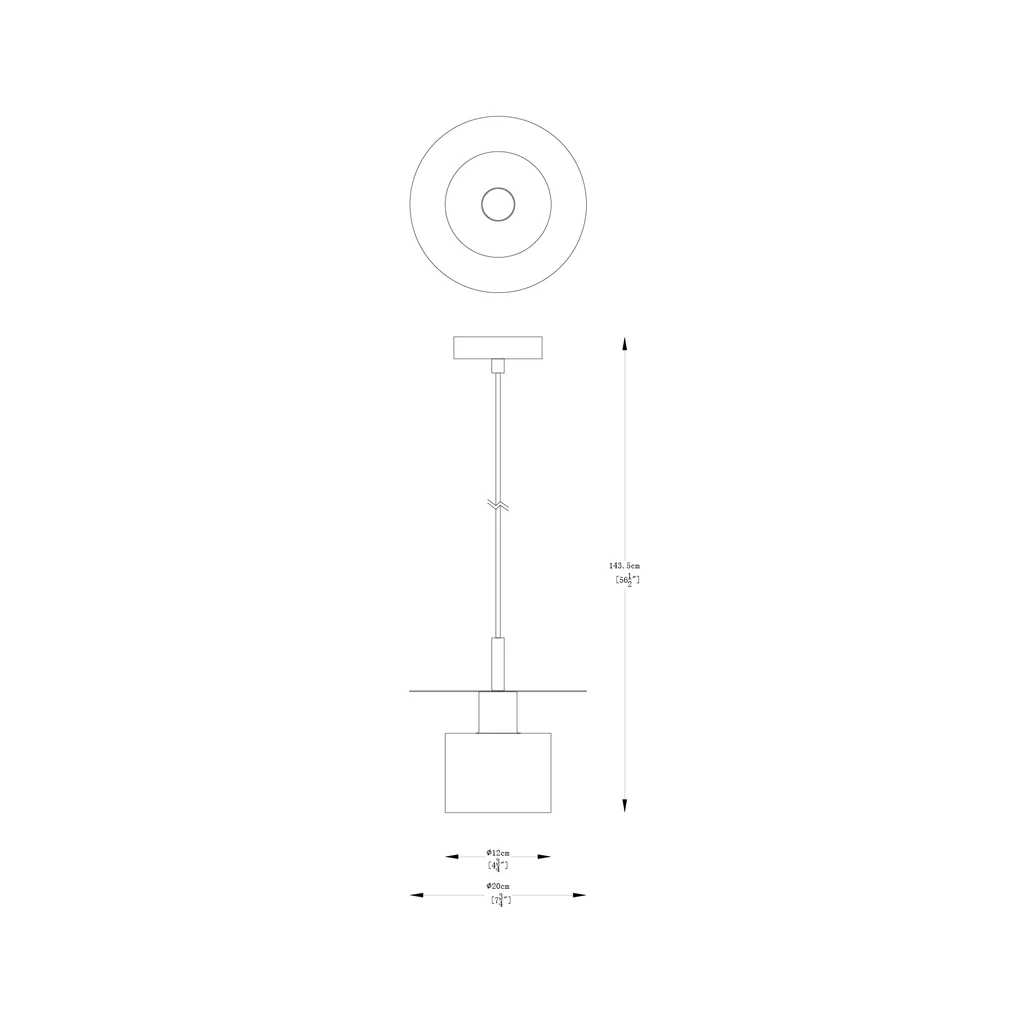 Lampa SARDA pięknie rozświetla wnętrze pomieszczenia. Nowoczesny design z geometrycznym kloszem i elementem dekoracyjnym o kształcie dysku, dodatkowo rozbudza wyobraźnię łącząc kształt lampy z wnętrzem jasnym i przestronnym. 