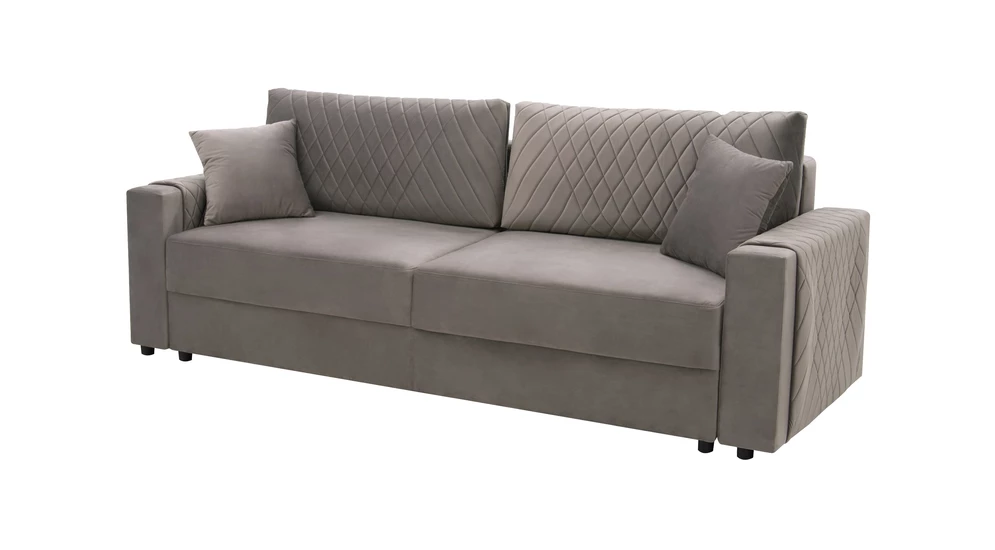 Sofa rozkładana taupe DIANA