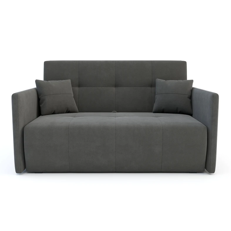 Mała sofa 144 cm grafit LEO III