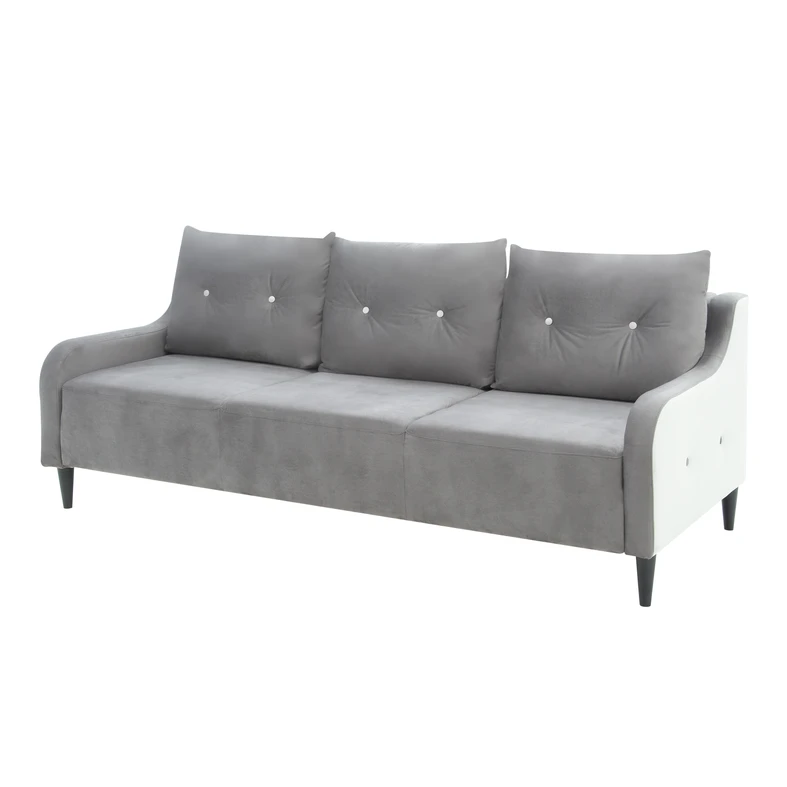 Sofa welurowa 3-osobowa OSLO