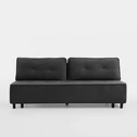 Sofa 3-osobowa ciemnoszara DENDY