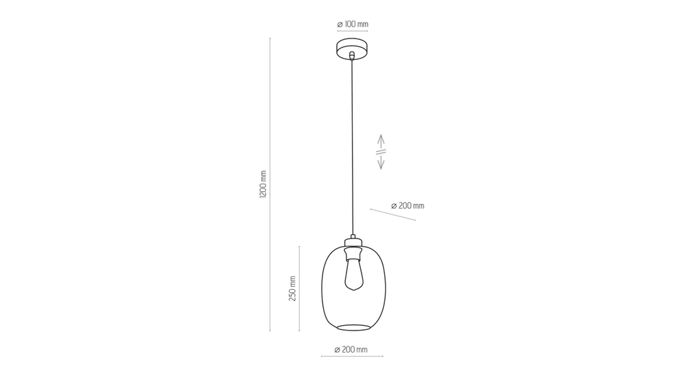 Lampa wisząca ELIO 3181