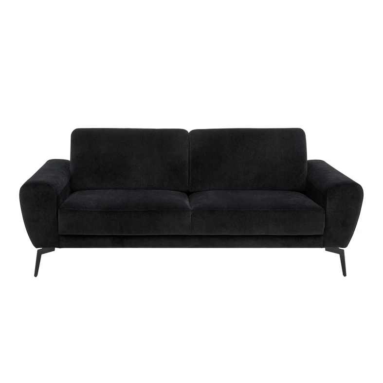 Sofa 3 osobowa czarna SPRING