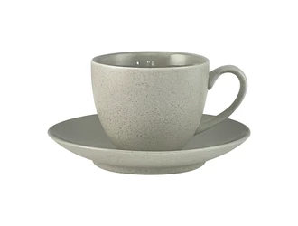 Filiżanka ze spodkiem GRANITE porcelana Bogucice 300 ml