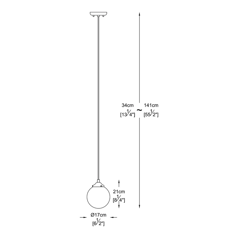 Lampa wiszącą RIANO P0454-01D-F7AA