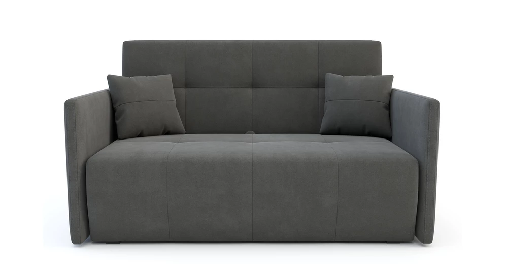 Mała sofa 144 cm grafit LEO III