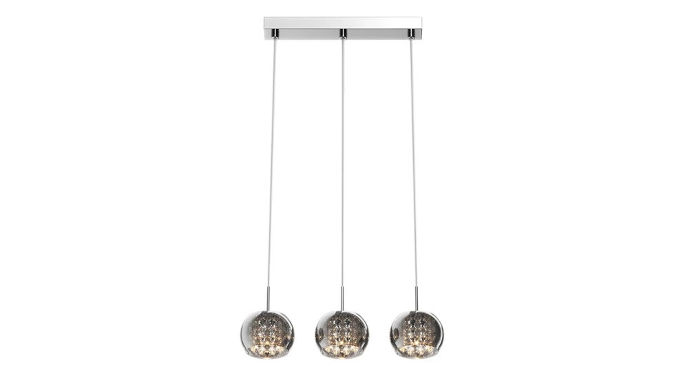 Lampa wiszaca glamour listwa CRYSTAL