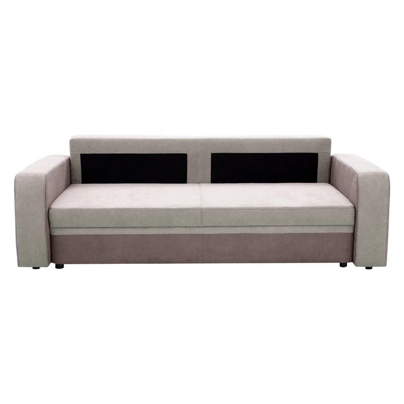 Sofa rozkładana taupe NESSI