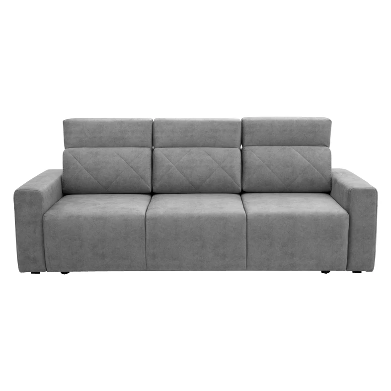 Sofa 3-osobowa szara BELIZE