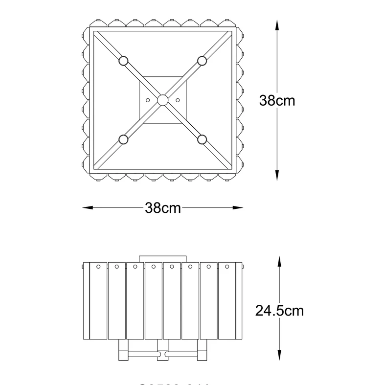 Lampa sufitowa PALACE C0523-04A-U8AC