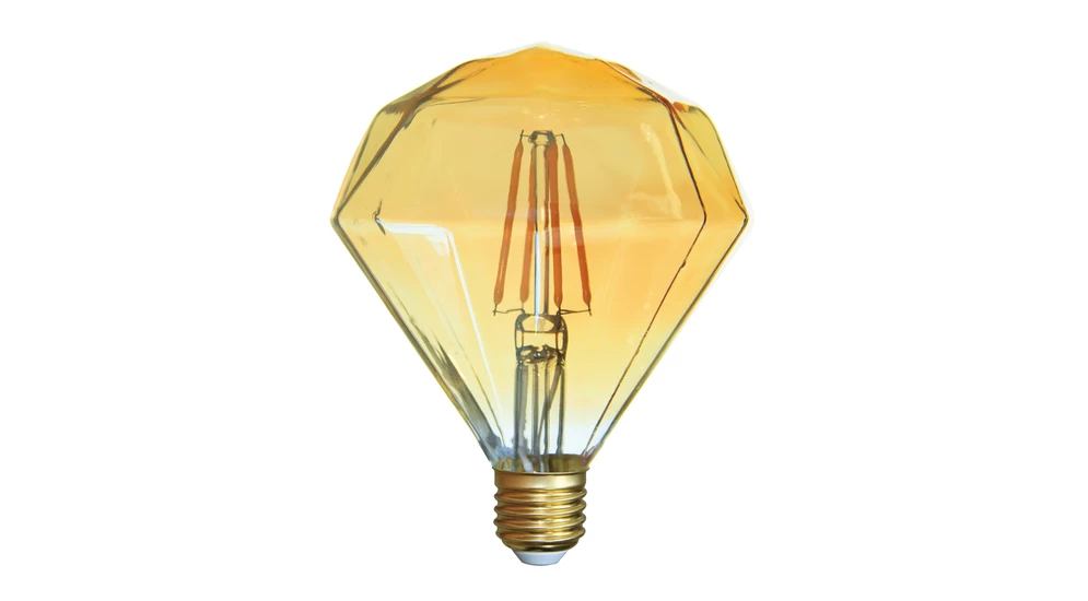 Żarówka ozdobna LED E27 4W barwa ciepła ORO-E27-DA108-FL-CRYSTAL-4W-WW