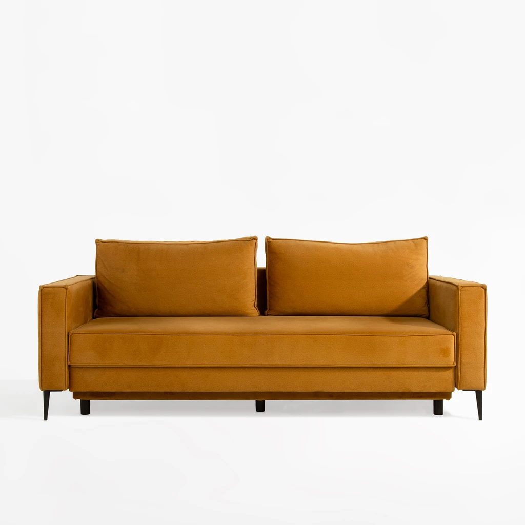 Sofa musztardowa TERRA